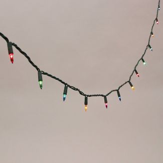 Philips 200ct Incandescent Twinkle Heavy Duty Mini String Lights Multicolor with Green Wire -120V