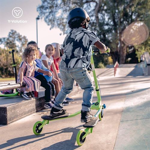Yvolution Y Fliker A1 Swing Wiggle Scooter | Three Wheels Drifting Scooter for Kids Age 5-8 Years