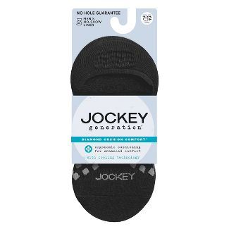 Jockey Generation™ Men's Diamond Cushion Comfort 3pk Liner Socks