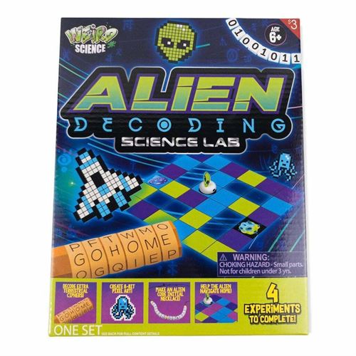 ALIEN Decoding Science Lab by Weird Science Age 6+