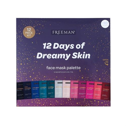 Freeman 12 Days of Glow Mask Gift Set - 12ct