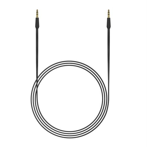 Just Wireless 4ft Flat TPU Auxiliary Cable (3.5mm) - Black