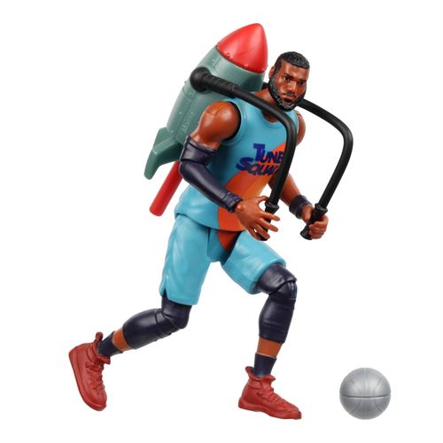 Space Jam: A New Legacy - 5" LeBron James Baller Action Figure with ACME Rocket Pack 4000