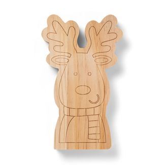 Freestanding Wood Reindeer - Mondo Llama