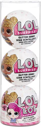 LOL Surprise Glitter Series Style 3 Dolls- 3 Pack