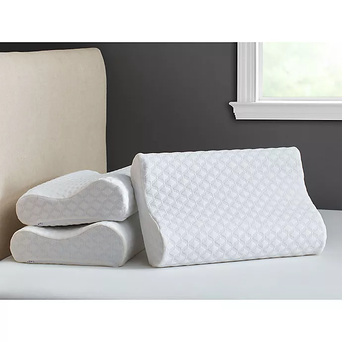 Therapedic® Classic Contour Memory Foam Side/Back Sleeper Bed Pillow