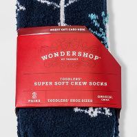 Wondershop™ Navy Socks for Toddlers