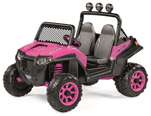 Peg Perego Polaris Ranger RZR 900 -120-Volt Ride-On, Pink Battery-Powered