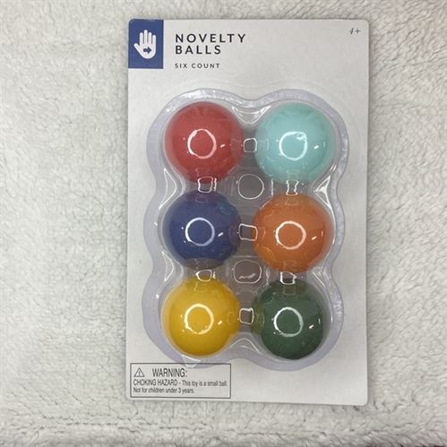 Novelty Balls- Solid Multi Color