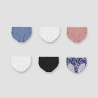 Just My Size by Hanes Women's 6pk Cotton Briefs - Pluse size