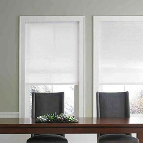 Real Simple Cordless Cellular Blackout Shade (Snow ) Size 86 × 183 cm