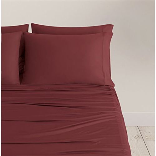 SHEEX Experience Performance Fabric Standard Pillowcases in Burgundy (Set of 2)
