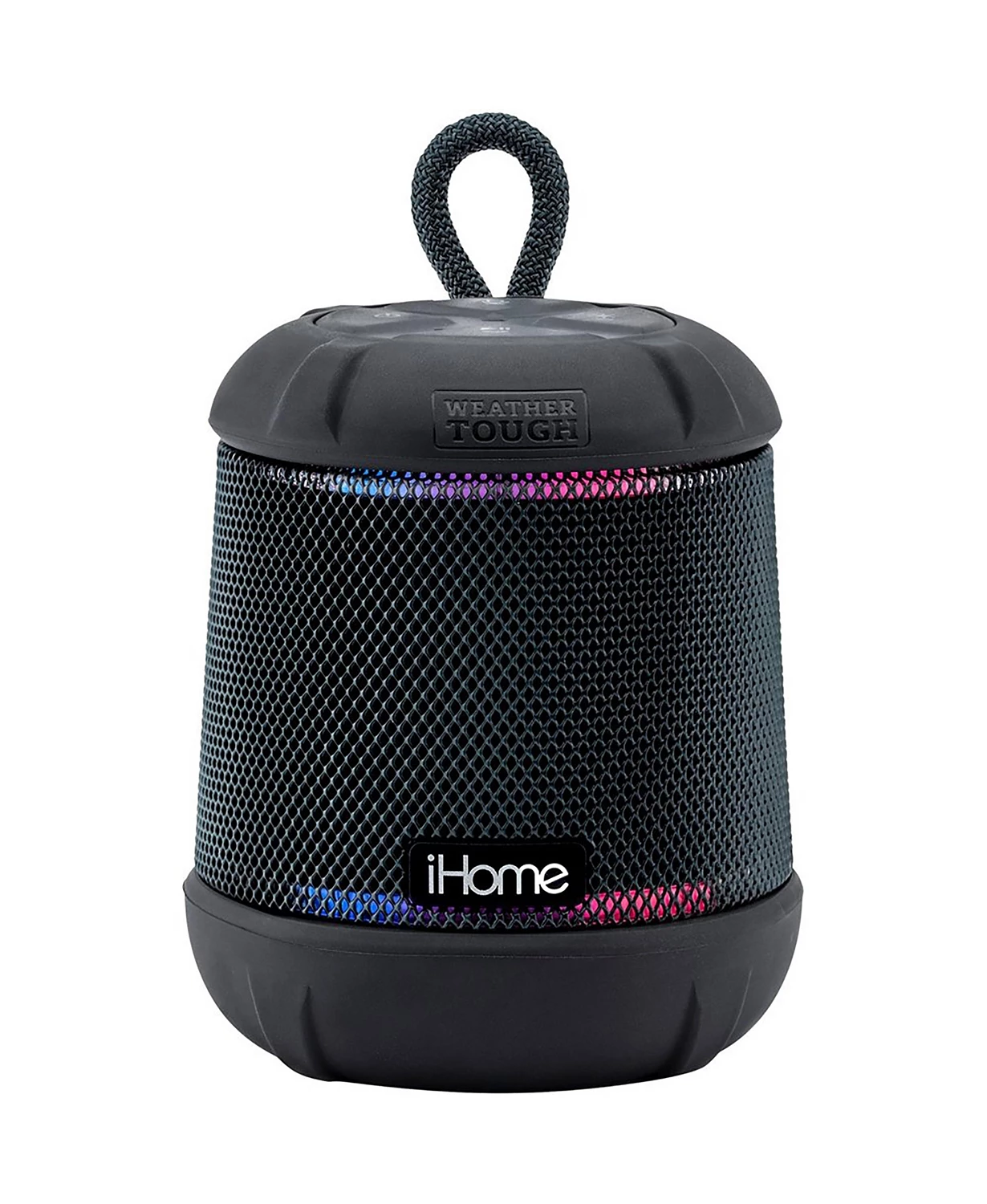 iHome - Bluetooth Rechargeable Waterproof Speaker with Color Changing LEDs