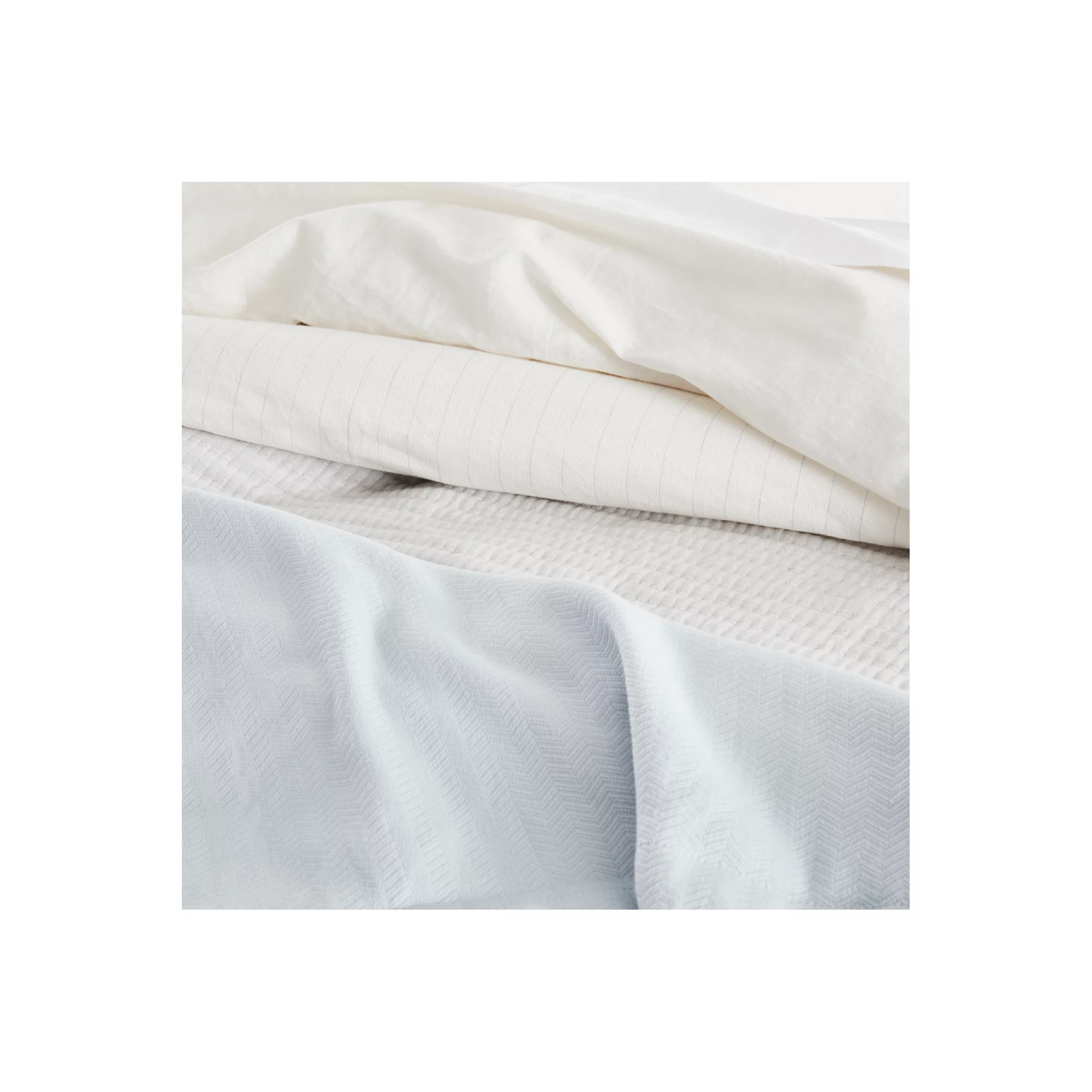 Nestwell™ Flatweave 100% MicroCotton® Full/Queen Blanket in Ivory