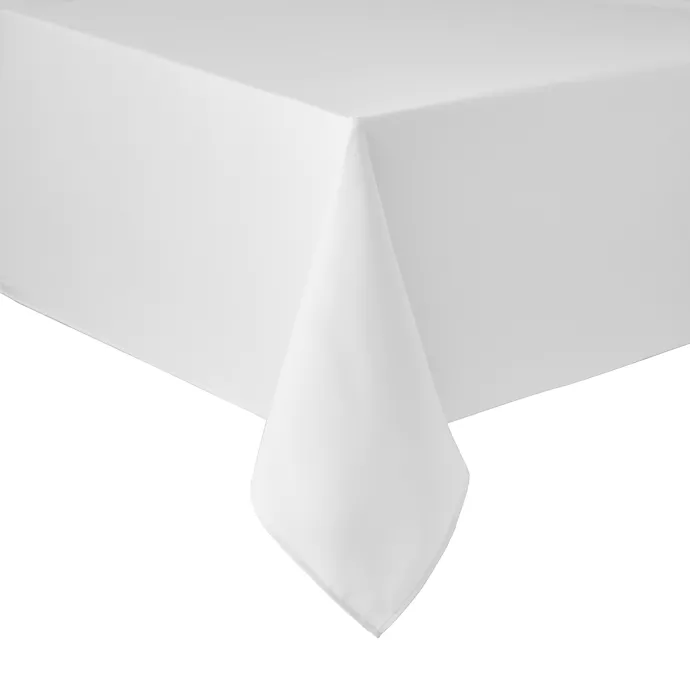 Simply Essential™ Essentials Solid Color 152.4-cm x 259.0-cm Oblong Tablecloth in White