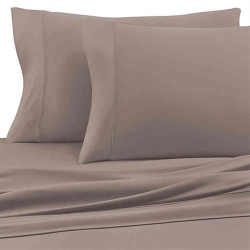 SHEEX Experience Performance Fabric Standard Pillowcases in Taupe (Set of 2)