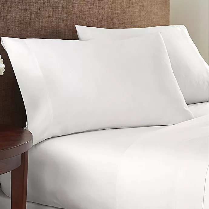 Nestwell™ Cotton Sateen 300-Thread-Count Twin XL Fitted Sheet in Oatmeal