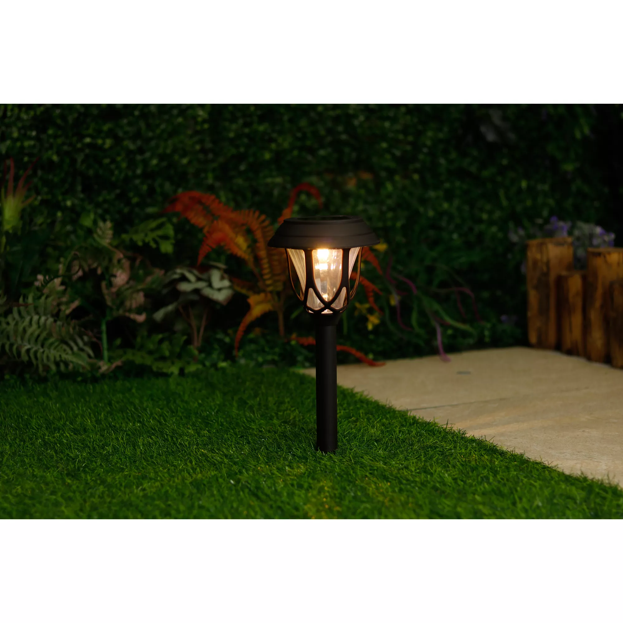 Westinghouse Solar Pathway Lights in Black (Set of 6)