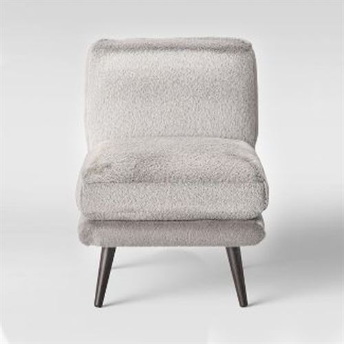 Harper Faux Fur Slipper Chair - Project 62™