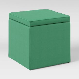 Storage Ottoman - Room Essentials™ 15x15'' green
