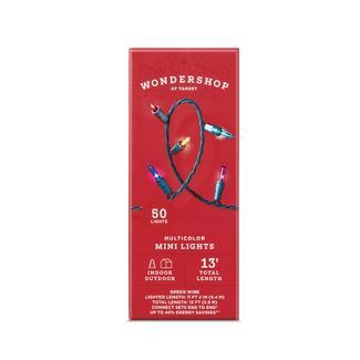 50ct Christmas Incandescent Mini String Lights - Wondershop™ - 120V