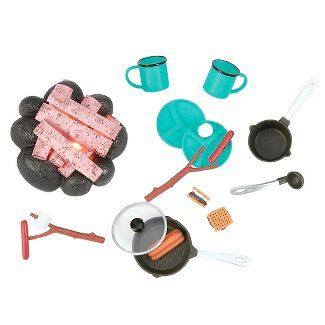 Our Generation Around the Campfire Camping Accessory Set for 46 cm Dolls