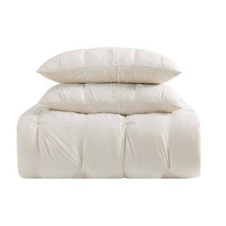 Truly Soft Everyday Pleated Duvet Set, Full/Queen, White