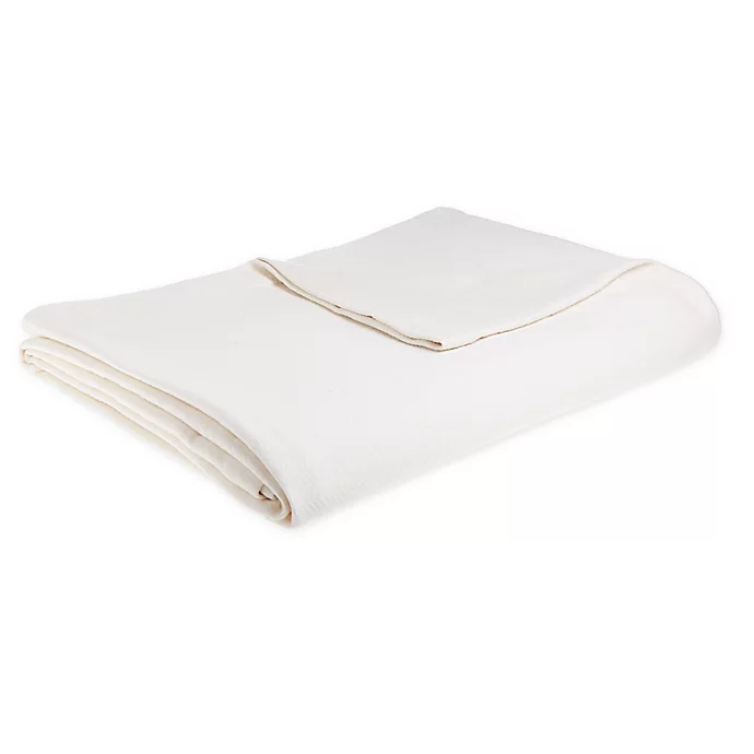 Nestwell™ Flatweave 100% MicroCotton® Full/Queen Blanket in Ivory