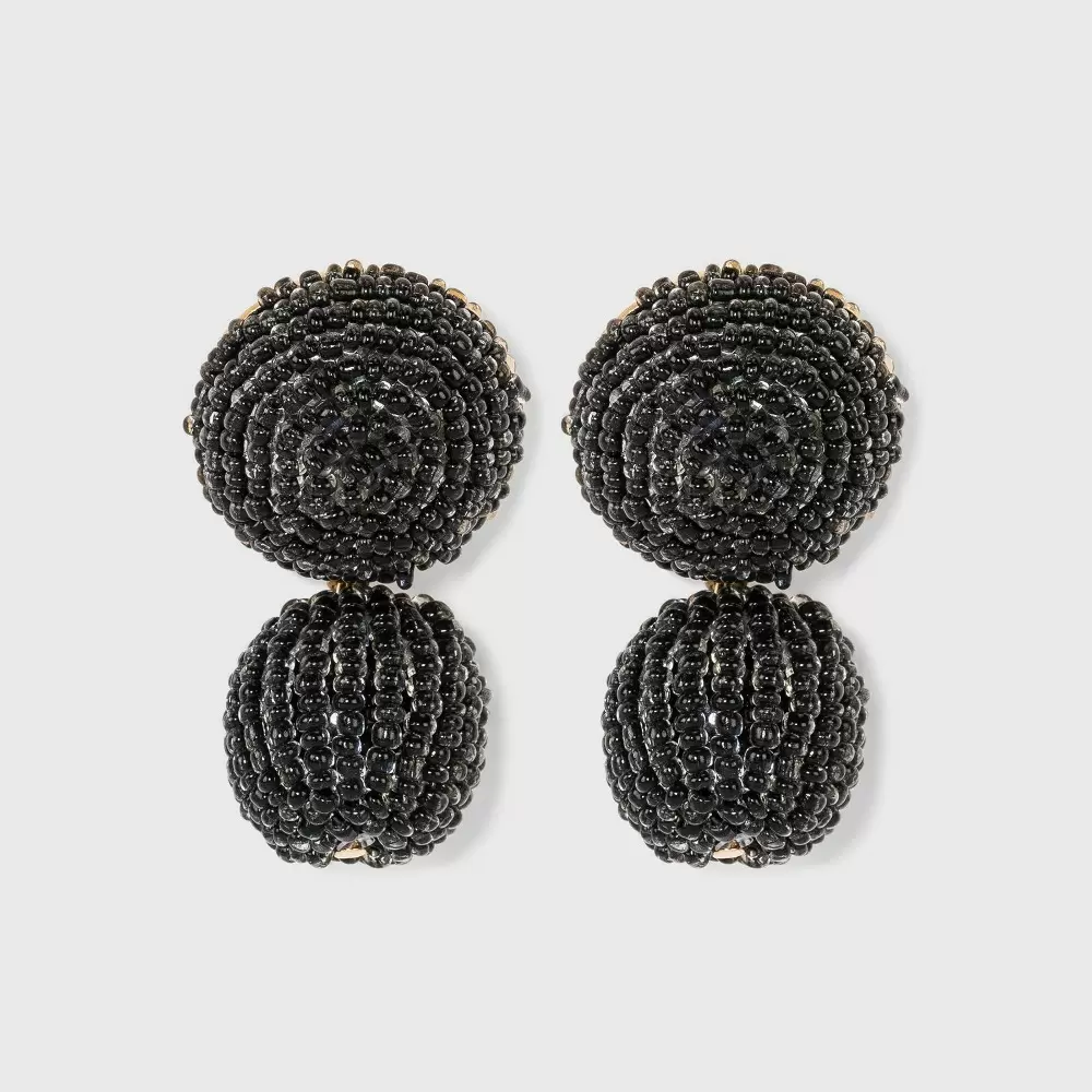 SUGARFIX by BaubleBar Polished Beaded Tassel Earrings