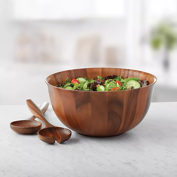 B. Smith® 3-Piece Wood Salad Set