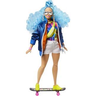 Mattel Barbie(R) Extra Fashion Doll in Blue at Nordstrom