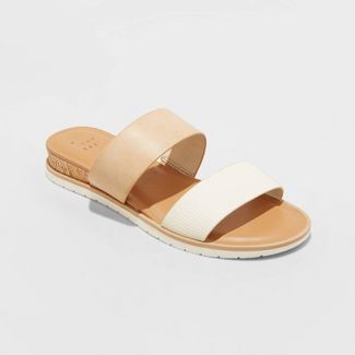 Women's Coco Two Band Slide Sandals - A New Day™