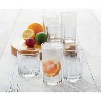 Libbey 18pc Glass Brockton Drinkware Set : Target
