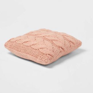 Chunky Cable Knit Throw Pillow - Threshold™