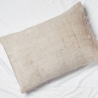 Standard Cut Plush Solid Pillowcase Set - Room Essentials™