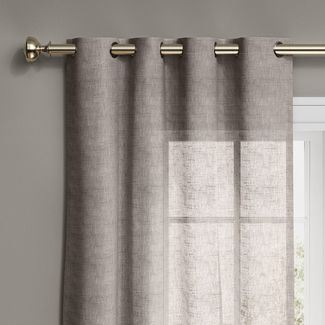 1pc Light Filtering Textured Weave Window Curtain Panel - 137x 213cm Threshold™