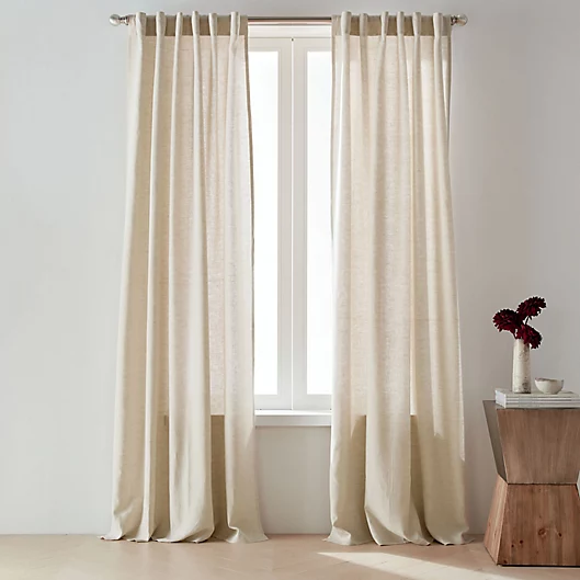 O&O by Olivia & Oliver ™ 213  cm Rod Pocket Curtain Panel in Sand