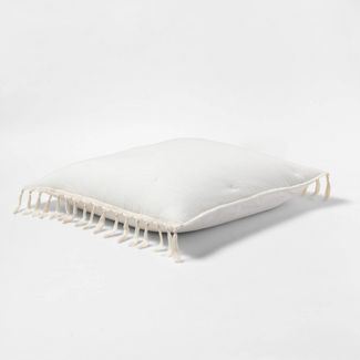 Opalhouse™ Solid Macrame Tassel Tufted Lofty Pillow Sham