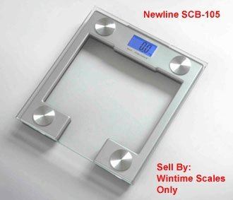 Newline Digital Talking Bathroom Scale, 440 Lb Capacity