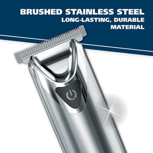 WAHL Stainless Steel Lithium Ion Rechargeable Hair Clipper/ Trimmer, Model 9818