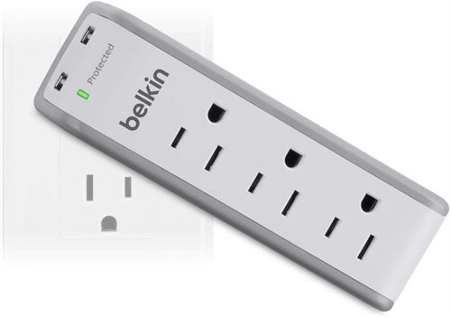 Belkin Wall Mount Surge Protector  120 Volts
