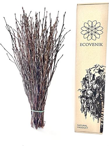 50 psc. Birch Twigs – 100% Natural Decorative Birch Branches for Vases