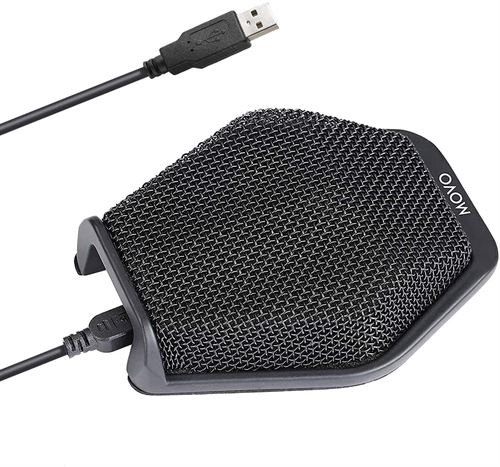 Movo MC1000 Conference USB Microphone for Computer Desktop and Laptop