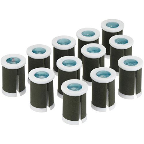 BaBylissPRO Nano Titanium Ceramic Hair Rollers, Blue, 12 Pcs - 120V