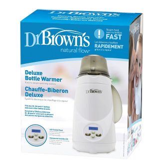 Dr. Brown's Natural Flow Deluxe Baby Bottle Warmer for Breast Milk - Formula & Baby Food- 120V