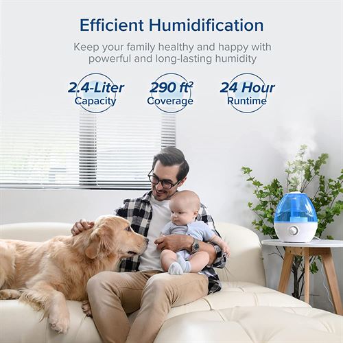 LEVOIT Humidifiers for Bedroom Large Room (2.4L Water Tank)
