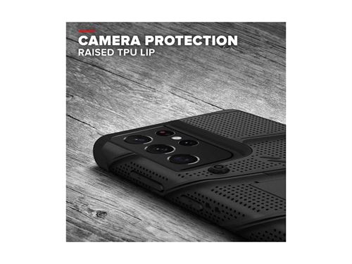 Zizo Bolt Series Holster Case Samsung S21 Ultra 5G Black