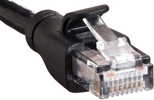 Amazon Basics RJ45 Cat-6 Ethernet Patch Internet Cable - 1.5 m