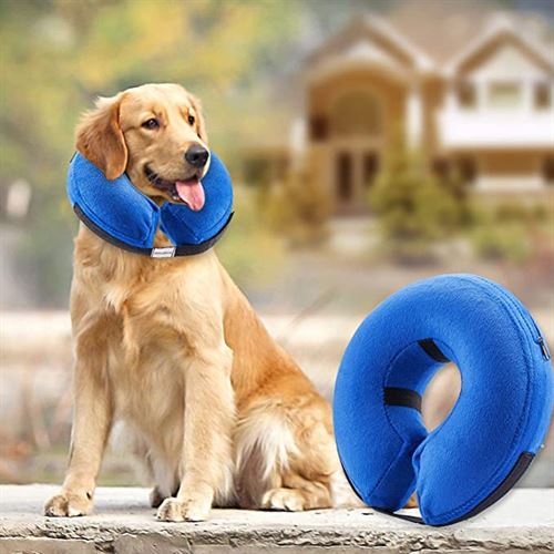 BENCMATE Protective Inflatable Collar for Dogs and Cats
