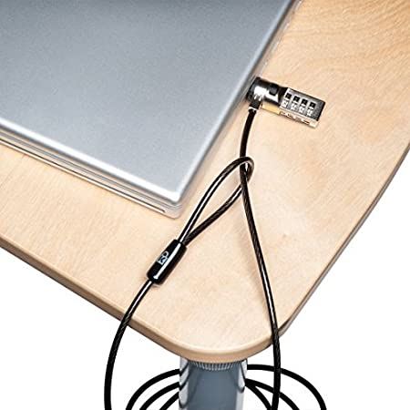 Kensington 64673 Combination Laptop Lock, 6Ft Carbon Strengthened Steel Cable